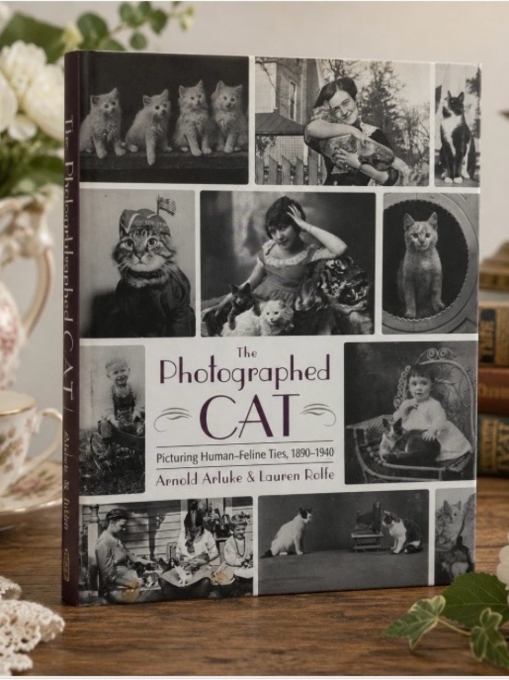 The Photographed Cat Human-Feline Ties, 1890-1940 Coffee Table Book Arluke Rolfe